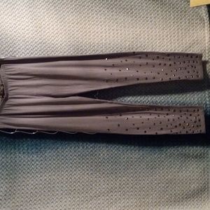 NWOT MORPHINE GENERATION LEGGINGS W/ metal stud detail down legs